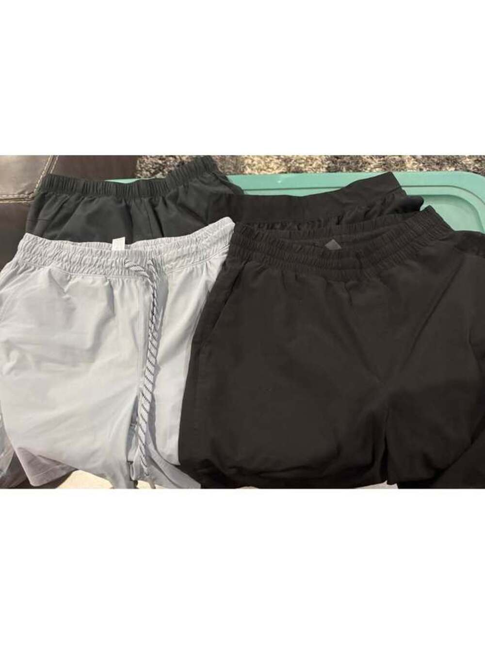2 ASICS and 2 90 degree Athletic Shorts Bundle small men’s